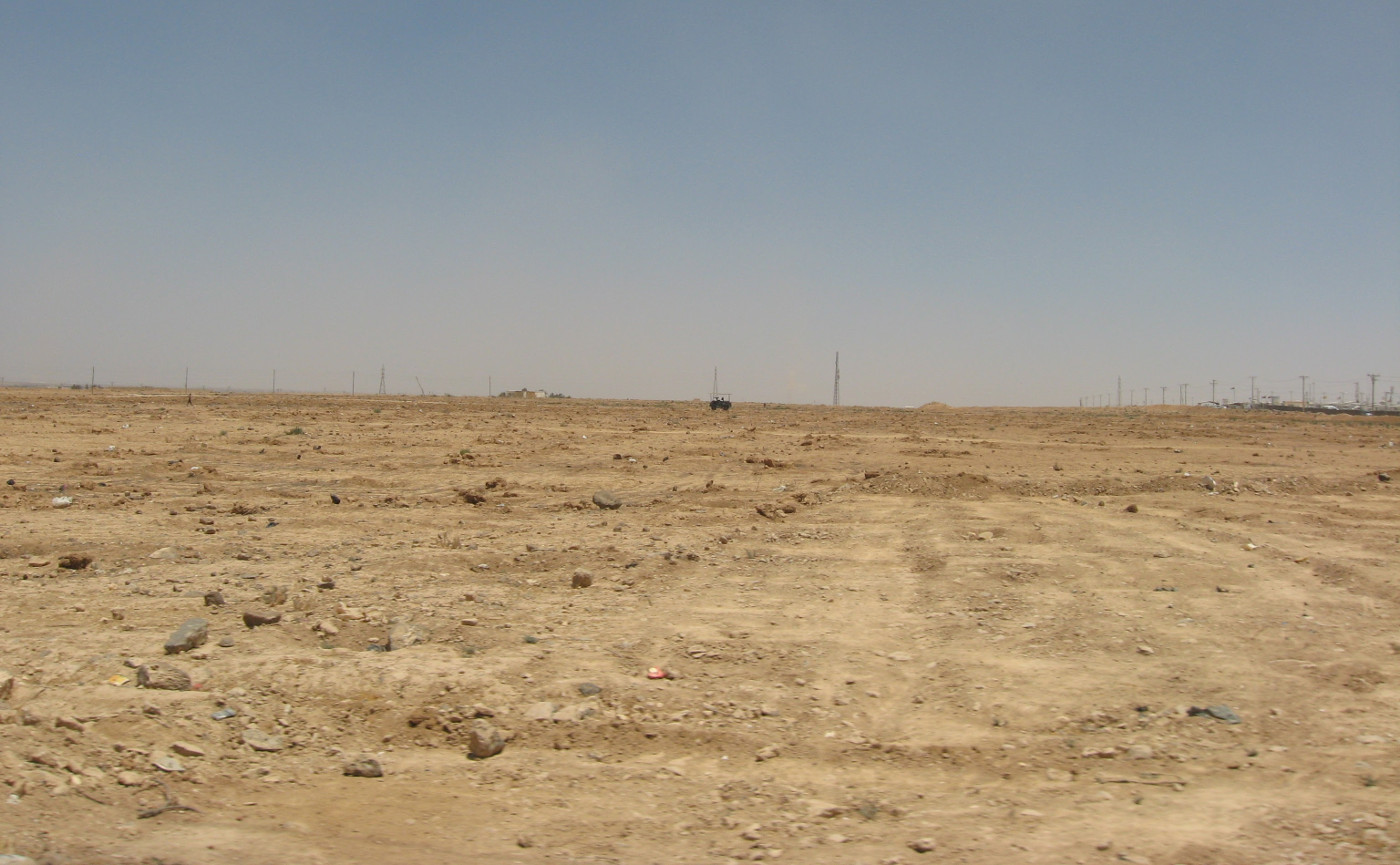 Zaatari camp from the outside