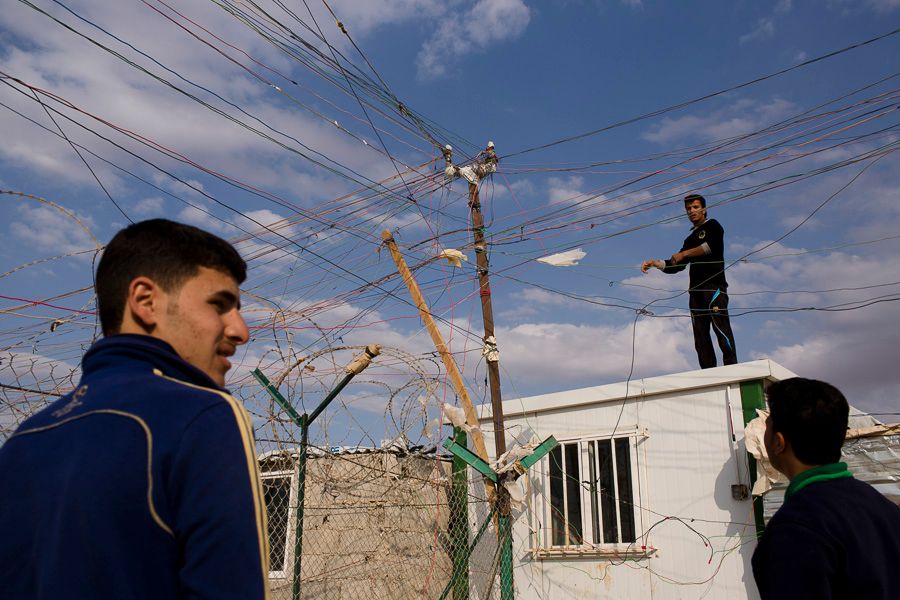 Technology in the Zaatari Refugee Camp